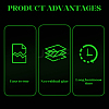 10M Luminous PET Adhesive Tape for Stage AJEW-SP0002-35A-02-6
