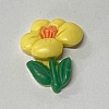 Opaque Resin Cabochons RESI-WH0035-19-1