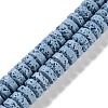 Synthetic Lava Rock Dyed Beads Strands G-H311-09-07-1