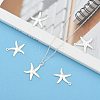 Starfish Brass Pendants X-KK-L134-11S-5
