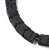 Synthetic Lava Rock Dyed Beads Strands G-H311-03-04-4