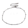 Brass Satellite Chains  Bracelets for Women BJEW-G735-19P-4