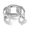 304 Stainless Steel Cuff Bangles for Women BJEW-Z078-25P-3