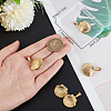 4Pcs 316 Stainless Steel Locket Pendants STAS-BBC0003-67-3