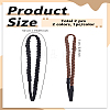 2Pcs 2 Colors Wigs Headbands OHAR-LP0001-39-2