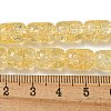 Transparent Crackle Glass Beads Strands GLAA-NH0001-04C-4