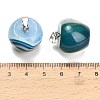 Teachers' Day Natural Agate Pendants GG-K002-14D-3
