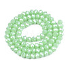 Electroplate Glass Beads Strands EGLA-A034-J6mm-A05-2