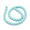 Natural Magnesite Beads Strands G-F604-04-6mm-3