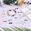 15 Styles Natural & Synthetic Mixed Gemstone Chips Beads G-PA0002-01-4