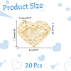 20Pcs Brass Pendants KK-AR0003-48-2