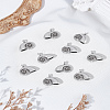 10Pcs Tibetan Style Alloy Pendants FIND-LP0006-85-1