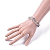 Two Loops Fashion Wrap Bracelets BJEW-JB04689-04-4