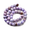 Natural Striped Stone Beads Strands G-D315-A01-02-6mm-3
