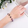 2 Strands Natural Striped Agate/Banded Agate Bead Strands G-OC0002-24-6