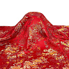 Flower Pattern Polyester Fabric DIY-WH0504-904A-1