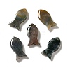 Natural Moss Agate Pendants G-G932-B14-1