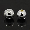 Plating Plastic Acrylic Round Beads PACR-L003-14mm-S-2