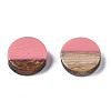 Resin & Wood Cabochons X-RESI-S358-70-H41-2