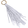 1Pc PU Leather Tassel Pendant Keychains FIND-CL0002-41B-6