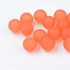 Transparent Acrylic Beads FACR-R022-10mm-M-2