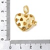 Brass Micro Pave Clear Cubic Zirconia Locket Pendants KK-H267-028A-05-3