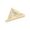 Rack Plating Brass Pendants X-KK-L155-51G-3