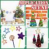 100Pcs 3 Colors DIY Plush Sticks FEPA-SP0001-02-4