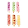 Printed Transparent Resin Imitation Food Cabochons RE-CBA6D7B-05-1