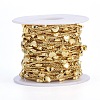 Handmade Brass Twisted Chains CHC-I006-06G-1