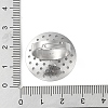 Non-Tarnish 304 Stainless Steel Sieve Ring Settings X-STAS-K278-06B-P-4