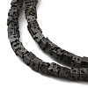 Electroplated Natural Lava Rock Beads Strands G-Q1009-B01-02B-3