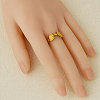 304 Stainless Steel Adjustable Cuff Open Rings LY0879-2-4