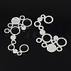 Alloy Cabochon Connector Settings X-EA10977Y-NFS-1