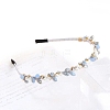 Shiny Elegant Glass Hair Bands PW-WG75179-21-1