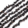 Natural Black Onyx Chip Bead Strands Dyed & Heated LS-G-M205-43-1