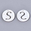 Natural Freshwater Shell Charms SHEL-S276-119S-2