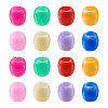 Mega Pet 80Pcs 8 Colors Acrylic European Beads MACR-MP0001-01-7