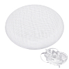 Linen Cloth Mini Hat Fascinator Base AJEW-WH0472-72B-1