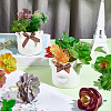 PVC Artificial Succulent Plant AJEW-SP0004-35B-3
