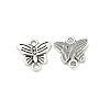 Butterfly Tibetan Style Alloy Links connectors X-TIBE-5369-AS-LF-2