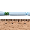 Handmade Lampwork Chevron Beads LAMP-Z019-01-01-4