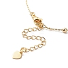 Brass Cable Chains Anklets AJEW-AN00518-3