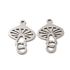 Non-Tarnish 201 Stainless Steel Pendants STAS-K251-054P-1