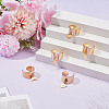 5Pcs 5 Styles Stainless Steel Adjustable Cuff Rings RJEW-AR0001-05-4