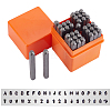 37Pcs Steel Seal Stamps DIY-WH0061-004-1