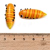 Handmade Lampwork Worm Figurines LA-CBA77D3-01E-3