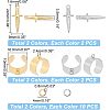 DIY Dagger Charm Cuff Ring Making Kit DIY-UN0003-66-4