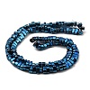 Electroplated Synthetic Non-Magnetic Hematite Beads Strands G-E606-B01-4