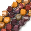 Natural Mookaite Beads Strands G-C267-B04-2